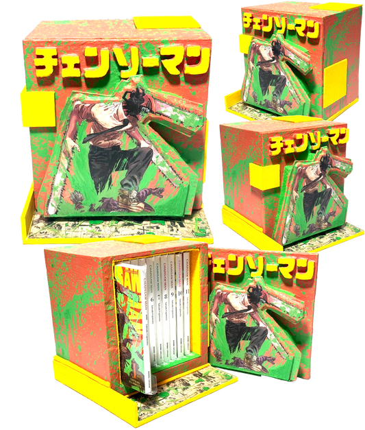 cofre para manga de madera con tapa magnética