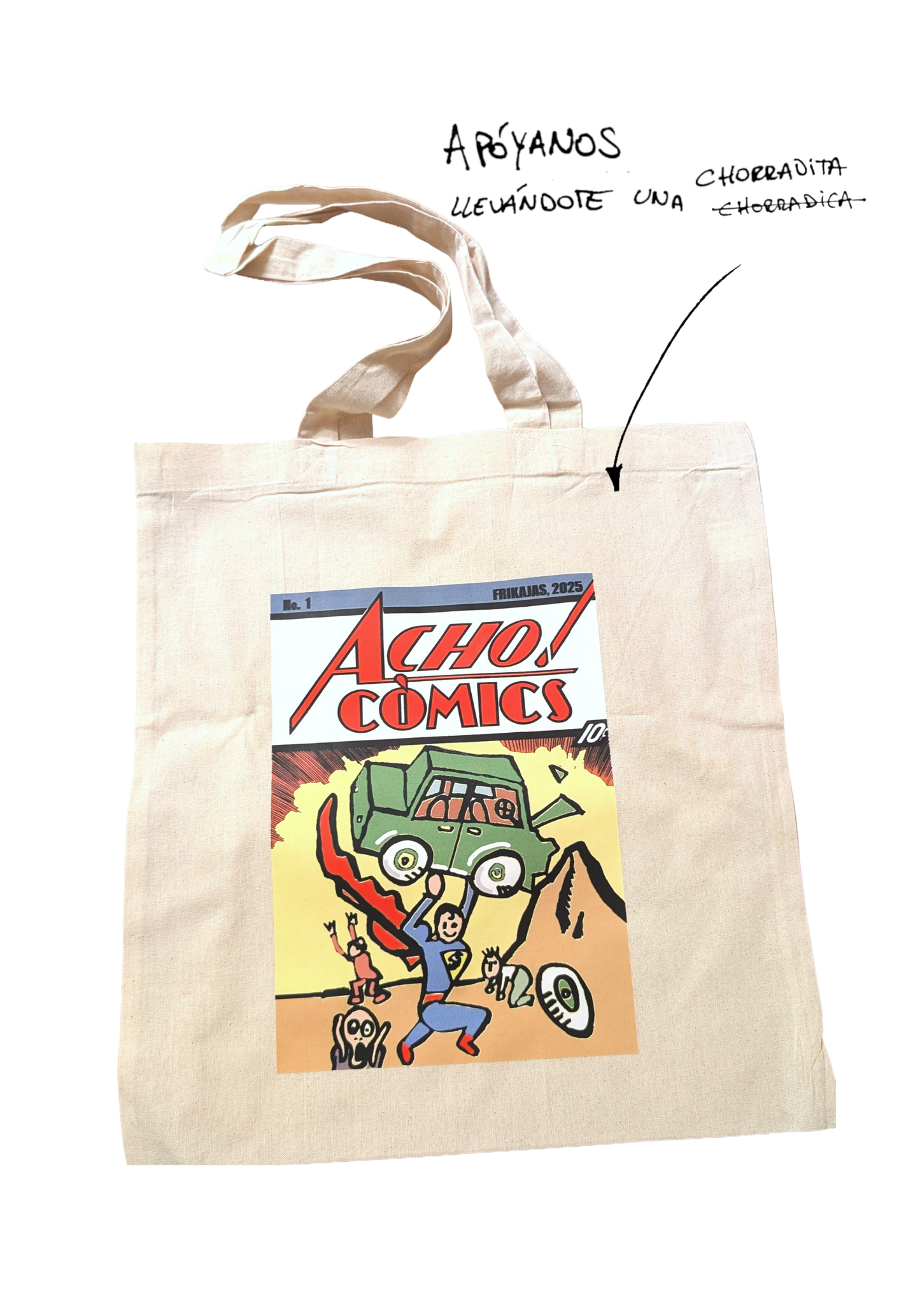 Acho Cómics| Absurd Edition Printed on Tote Bag*