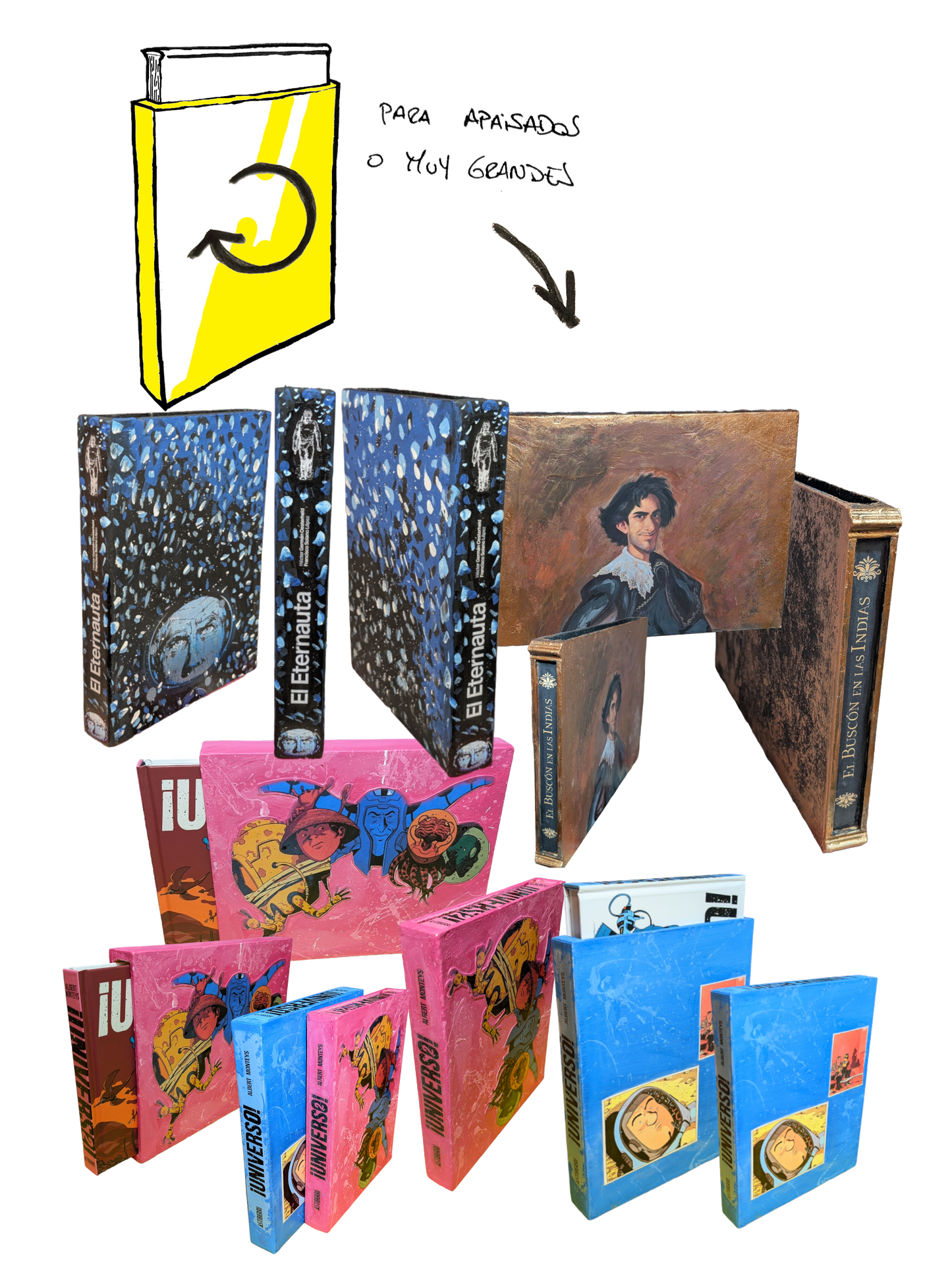 Caja para Girar Cómics